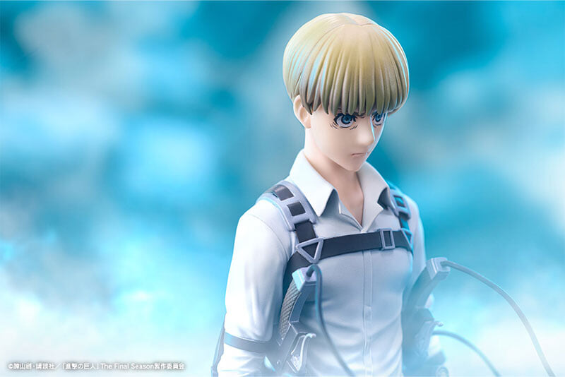 Kotobukiya《進擊的巨人》OSHI WORKS 模型公開 里維、阿爾敏、莎夏 2027 年發售