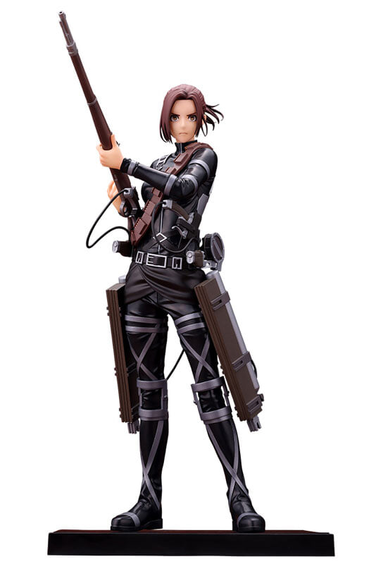 Kotobukiya《進擊的巨人》OSHI WORKS 模型公開 里維、阿爾敏、莎夏 2027 年發售