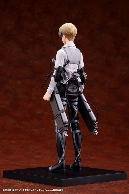 Kotobukiya《進擊的巨人》OSHI WORKS 模型公開 里維、阿爾敏、莎夏 2027 年發售