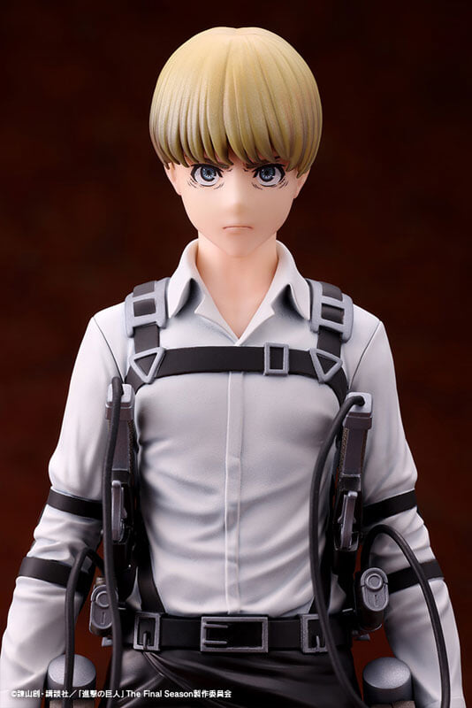 Kotobukiya《進擊的巨人》OSHI WORKS 模型公開 里維、阿爾敏、莎夏 2027 年發售