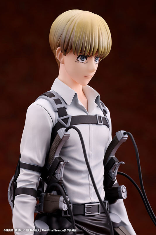Kotobukiya《進擊的巨人》OSHI WORKS 模型公開 里維、阿爾敏、莎夏 2027 年發售