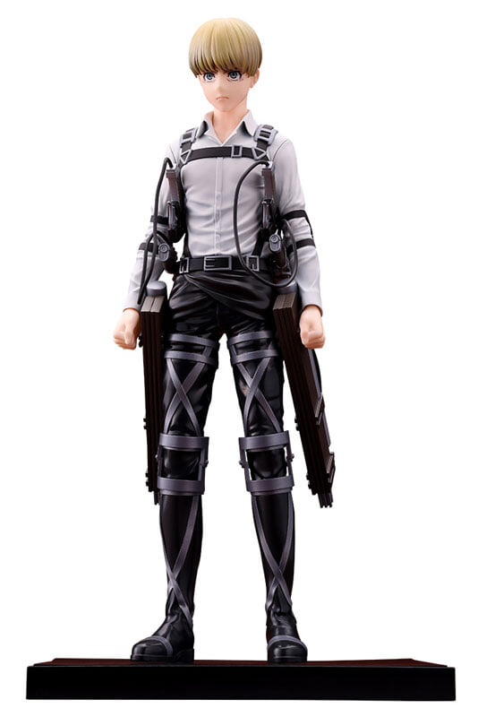 Kotobukiya《進擊的巨人》OSHI WORKS 模型公開 里維、阿爾敏、莎夏 2027 年發售