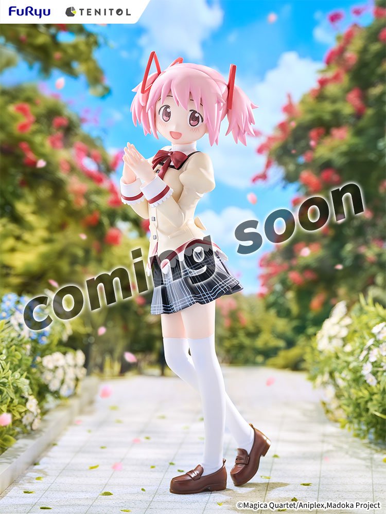 FuRyu TENITOL TALL 發表《魔法少女小圓》鹿目圓與曉美焰新作 修長比例即將開放預訂