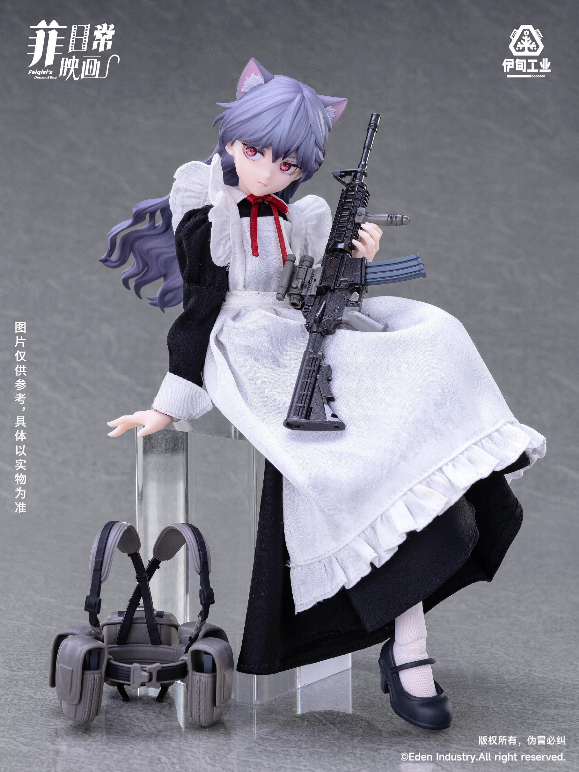 Neo Eden Toys《非日常》女僕長菲奇子原型曝光 帥氣重現 FKEY 插畫張力