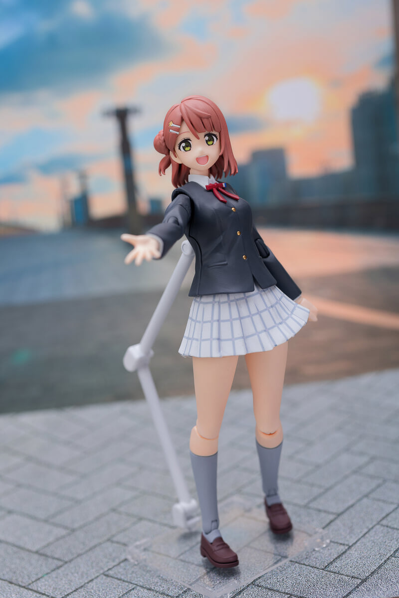 PLUM《Love Live! 虹咲學園學園偶像同好會》上原步夢冬季制服組裝模型 2026 年 12 月發售