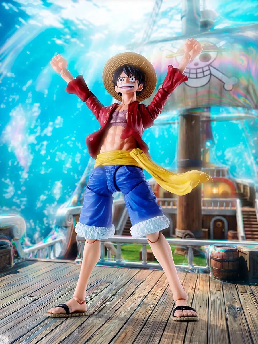 S.H.Figuarts《航海王》魯夫新世界版 10 月預購 霸王色特效件同步登場
