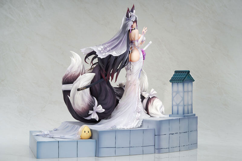 APEX《碧藍航線》武藏婚紗模型預售 附三種表情與九條震撼狐尾