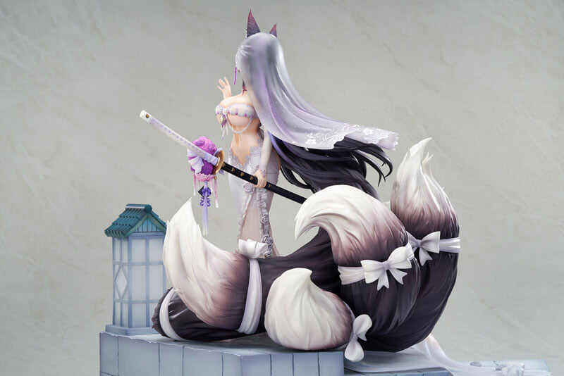 APEX《碧藍航線》武藏婚紗模型預售 附三種表情與九條震撼狐尾