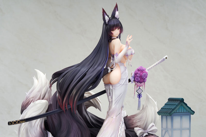 APEX《碧藍航線》武藏婚紗模型預售 附三種表情與九條震撼狐尾