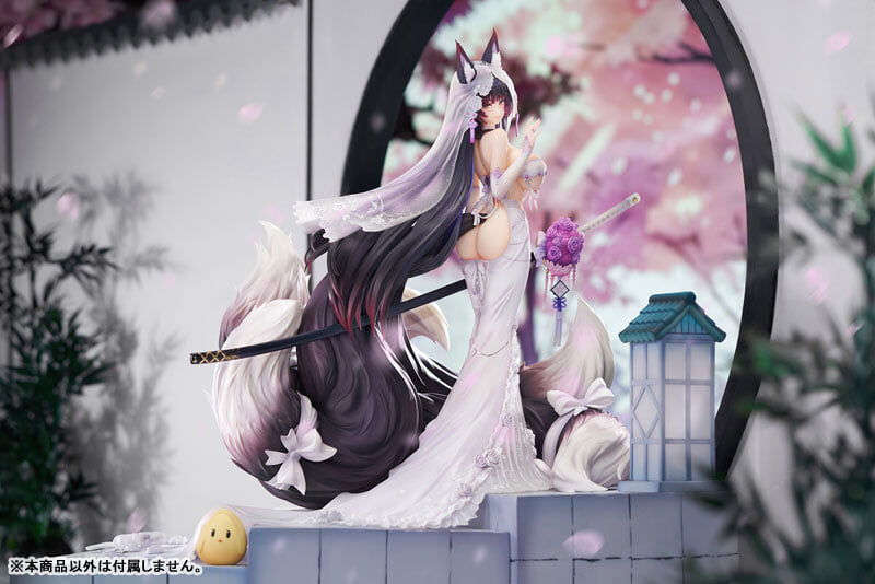 APEX《碧藍航線》武藏婚紗模型預售 附三種表情與九條震撼狐尾