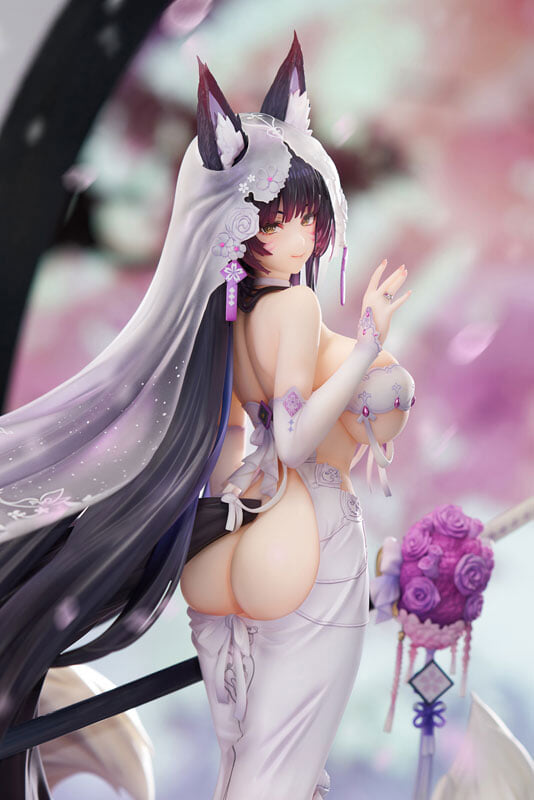 APEX《碧藍航線》武藏婚紗模型預售 附三種表情與九條震撼狐尾
