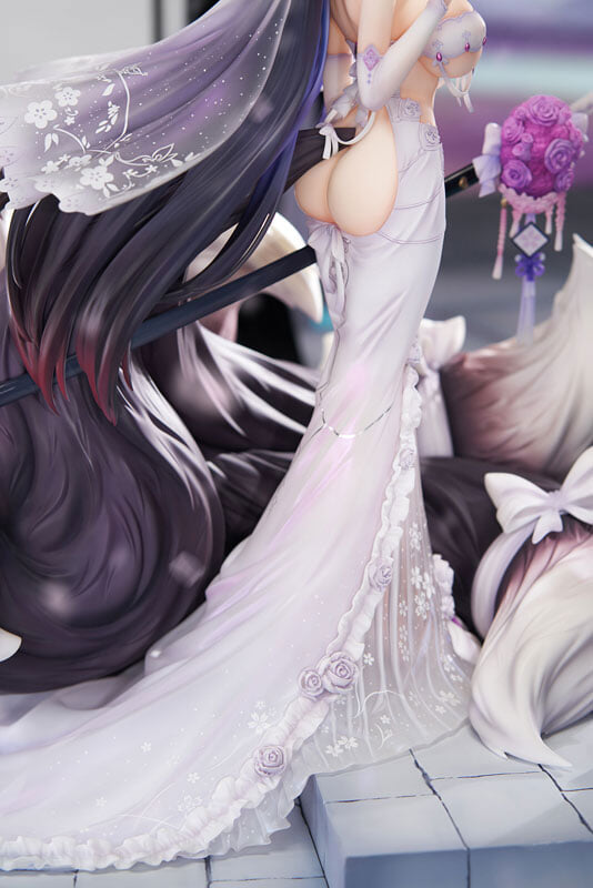 APEX《碧藍航線》武藏婚紗模型預售 附三種表情與九條震撼狐尾