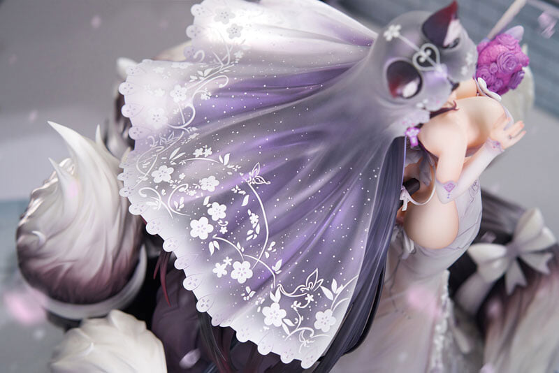 APEX《碧藍航線》武藏婚紗模型預售 附三種表情與九條震撼狐尾