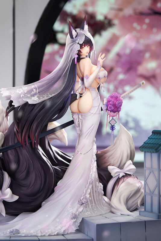 APEX《碧藍航線》武藏婚紗模型預售 附三種表情與九條震撼狐尾
