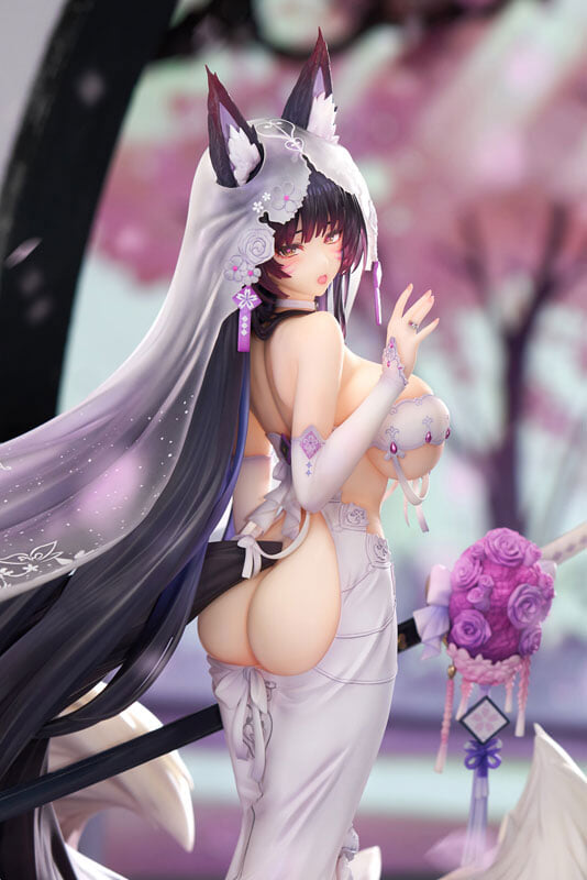 APEX《碧藍航線》武藏婚紗模型預售 附三種表情與九條震撼狐尾