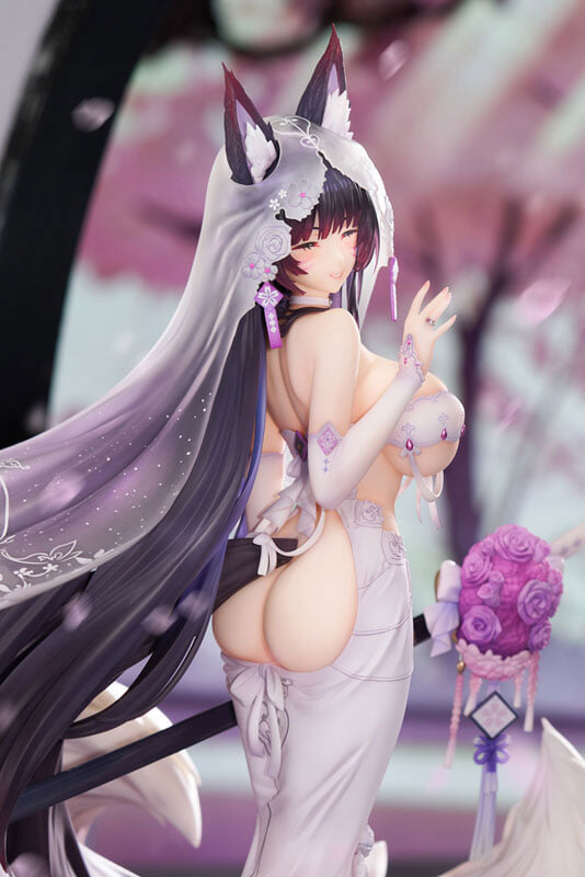 APEX《碧藍航線》武藏婚紗模型預售 附三種表情與九條震撼狐尾