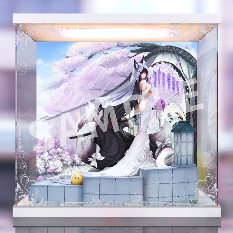 APEX《碧藍航線》武藏婚紗模型預售 附三種表情與九條震撼狐尾