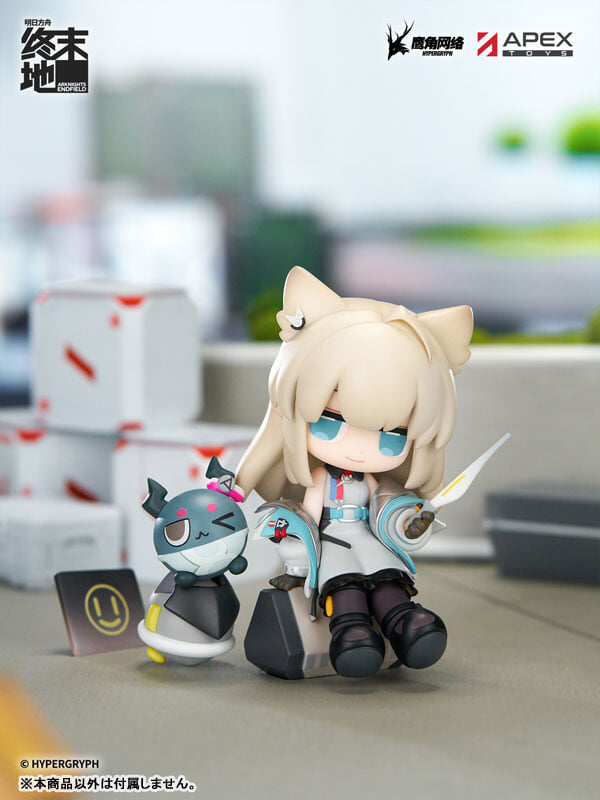 《明日方舟:終末地》佩莉卡、管理人 Q 版模型今日開訂 預計 2027 年發售