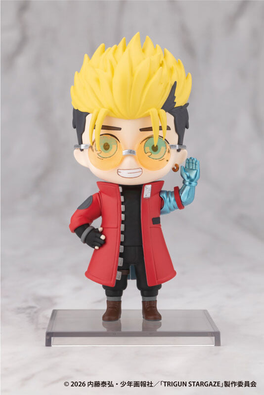 壽屋《TRIGUN STARGAZE》威席、沃夫伍德 Q 版模型亮相 單款 1,980 日圓
