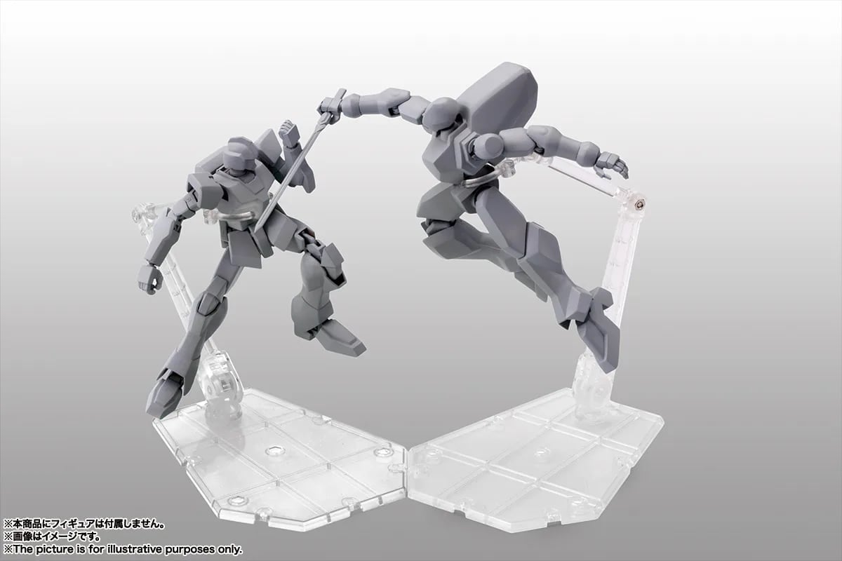 BANDAI《魂STAGE》ACT 支架 2026 年 10 月再版預約,解決 S.H.F 展示軟腳問題