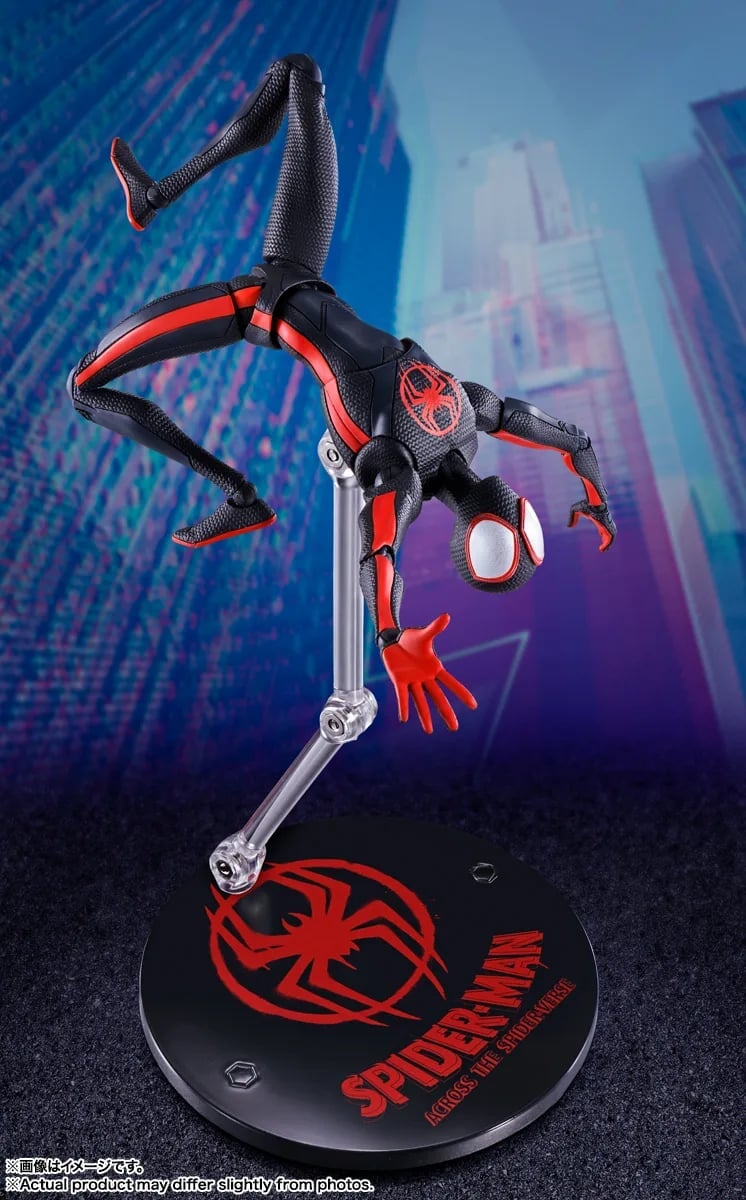 Bandai 再推《蜘蛛人:穿越新宇宙》邁爾斯與關 2026 年 10 月預購附素顏頭雕