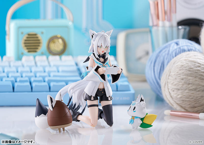 Max Factory 推出《hololive》白上吹雪 figma 附贈魔性驚訝臉與特典