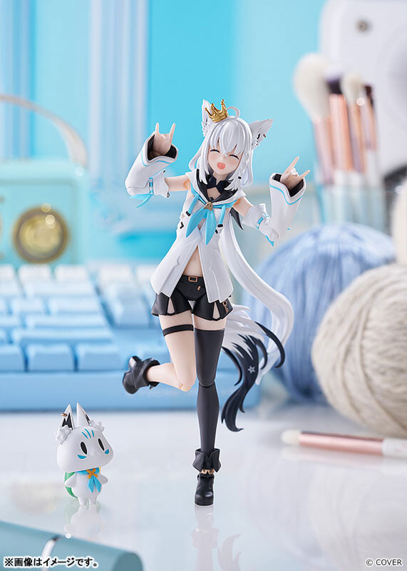 Max Factory 推出《hololive》白上吹雪 figma 附贈魔性驚訝臉與特典