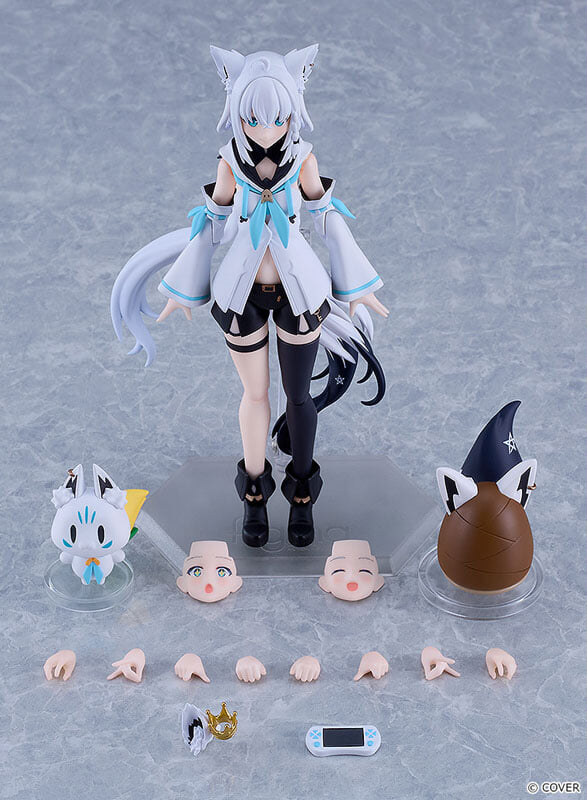 Max Factory 推出《hololive》白上吹雪 figma 附贈魔性驚訝臉與特典