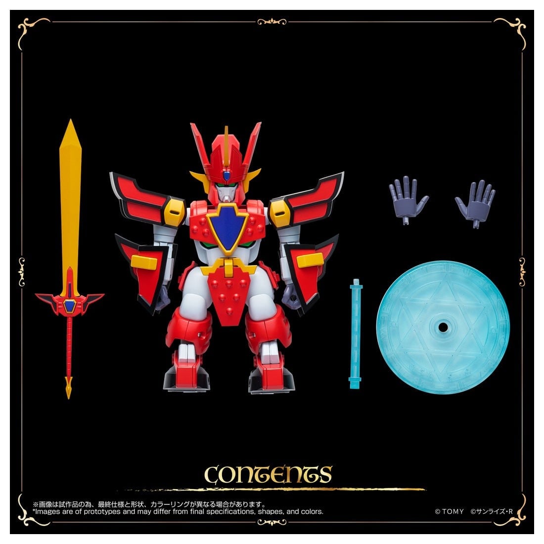 TAKARA TOMY 全新 TOYRISE《魔動王》火之魔動王曝光 支援完全變形臉孔模式 2027 年 4 月發售