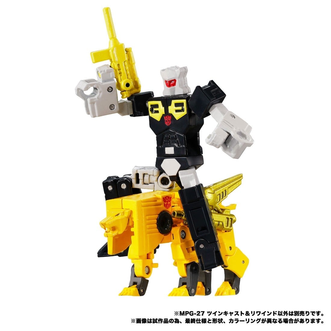 Takara Tomy《變形金剛》MPG-27 Twincast 公開 2027 年 5 月發售