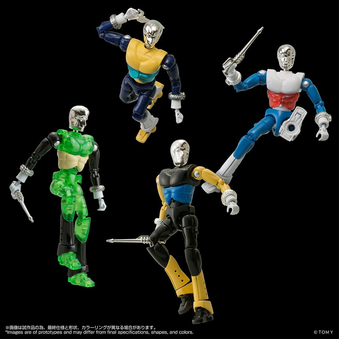 Microman《諜報魔術師》重製登場 可動倍增 2027 年開賣