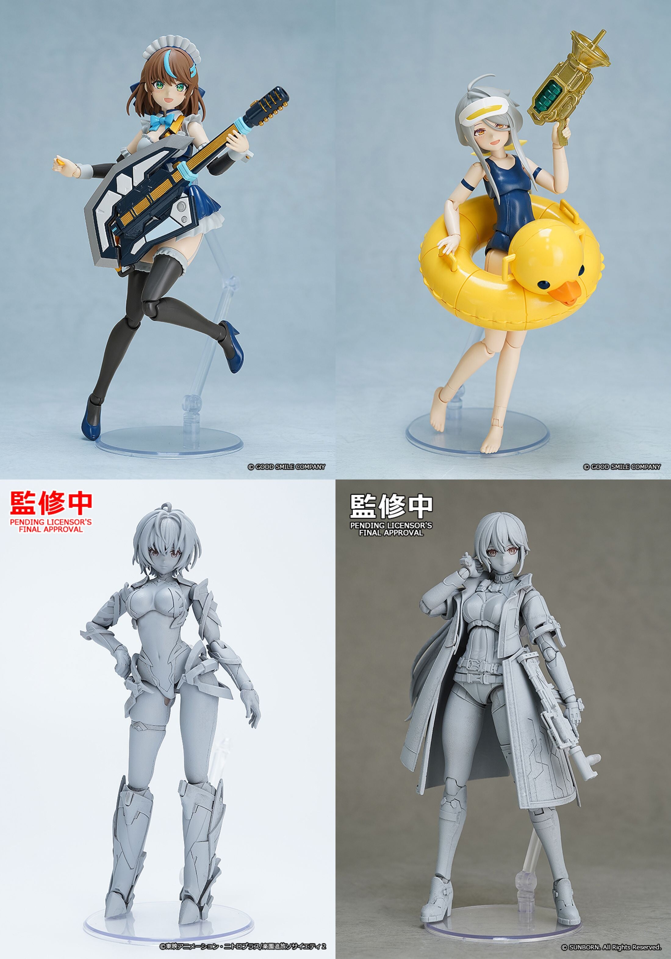 GSC 於模型展公開 《少女前線 2》格羅薩與《樂園追放》加百列原型