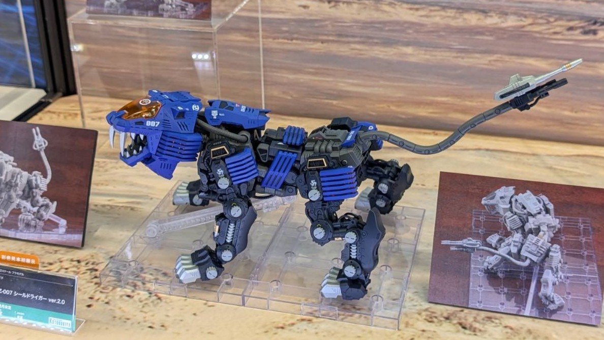 壽屋於全日本模型展公開《機戰傭兵VI》暗鴉原型與《機甲少女》轟雷II等重磅新作