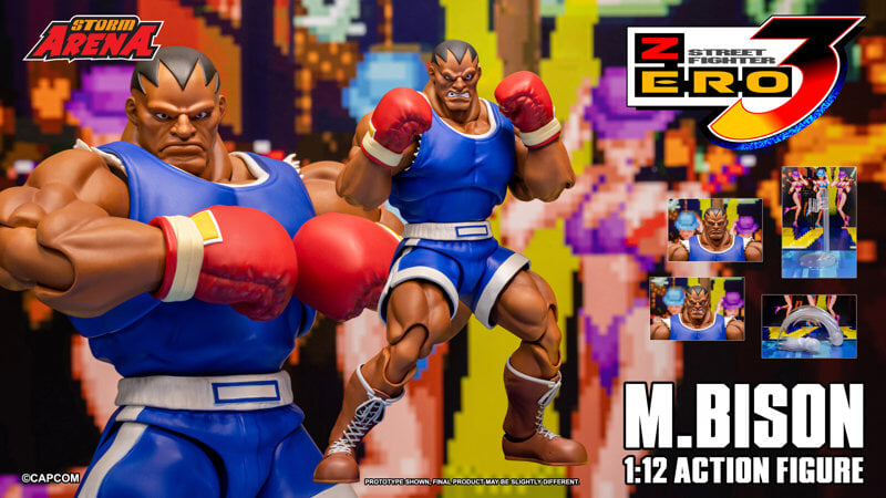 STORM COLLECTIBLES《快打旋風 ZERO 3》M. Bison 模型預購,售價 1408 元但要等到 2027 年