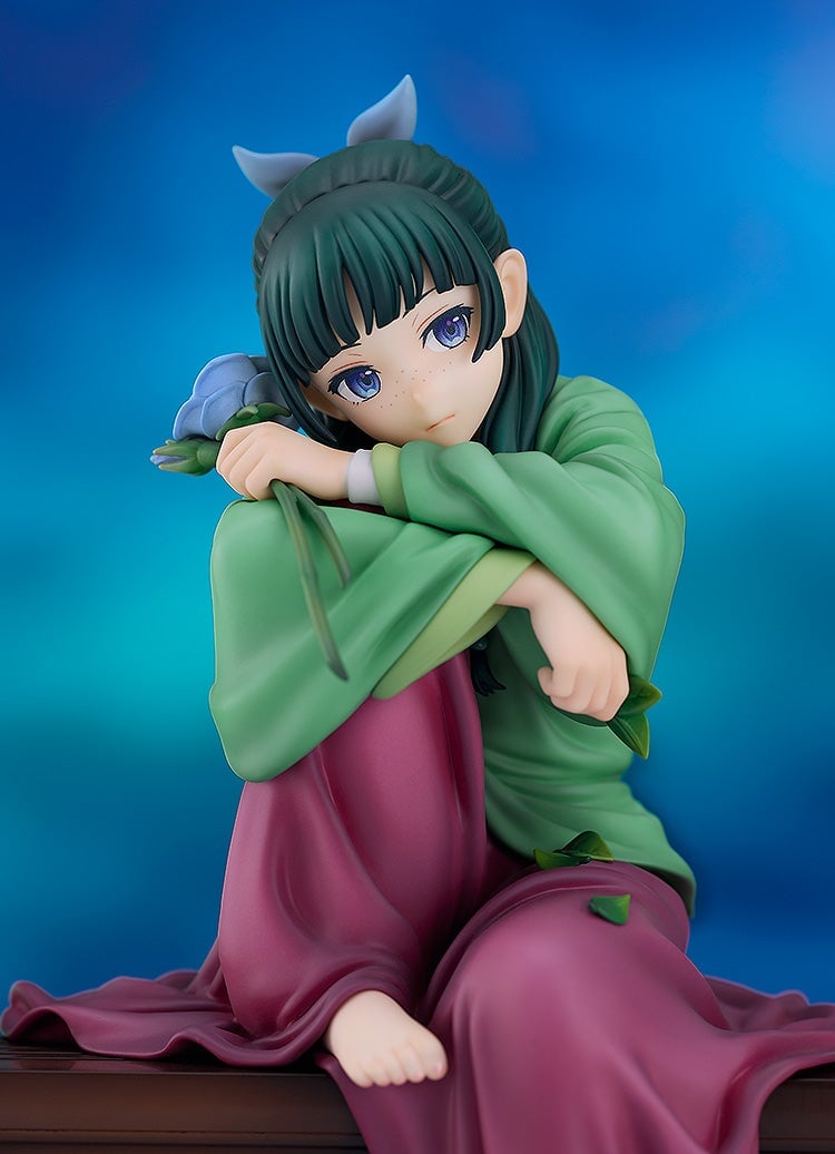 GSC 再販《藥屋少女的呢喃》貓貓比例模型 憂鬱神情手拿青色玫瑰 2027 年出貨
