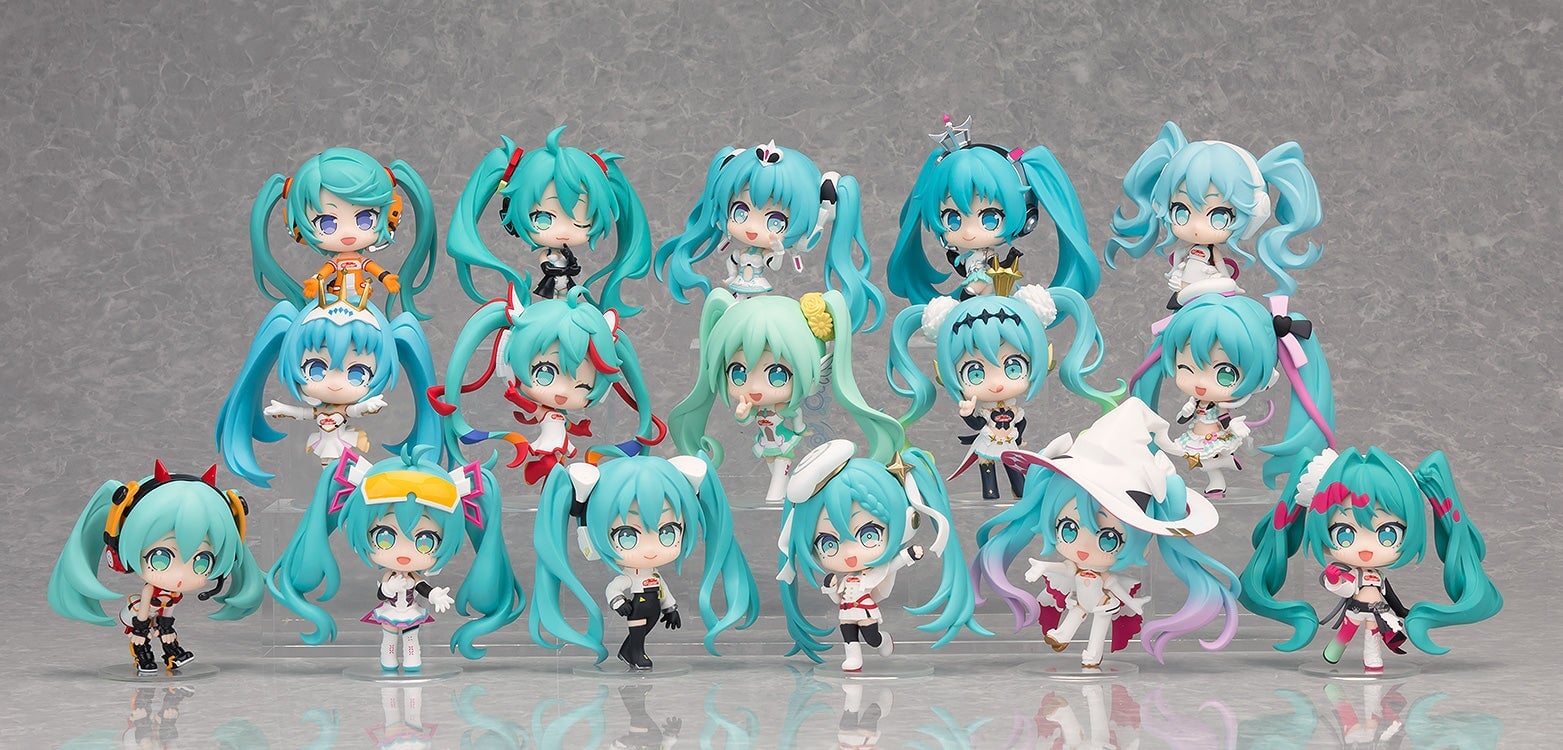 GSR《Racing Miku》歷代賽車初音盒玩第二彈 10 月 2 日開放預購 8 款 Q 版全收錄