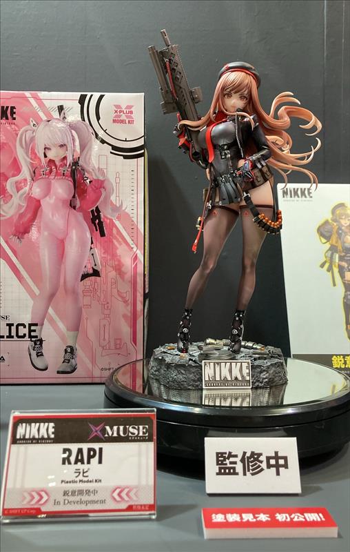 X-PLUS《勝利女神:妮姬》反擊部隊彩色原型亮相 愛麗絲再販