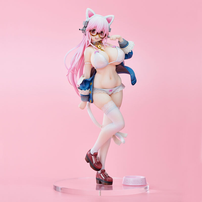 Union Creative《超級索尼子》White cat ver. 模型再販預訂,眼鏡可拆卸預計 2027 年發售
