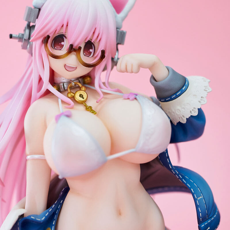 Union Creative《超級索尼子》White cat ver. 模型再販預訂,眼鏡可拆卸預計 2027 年發售
