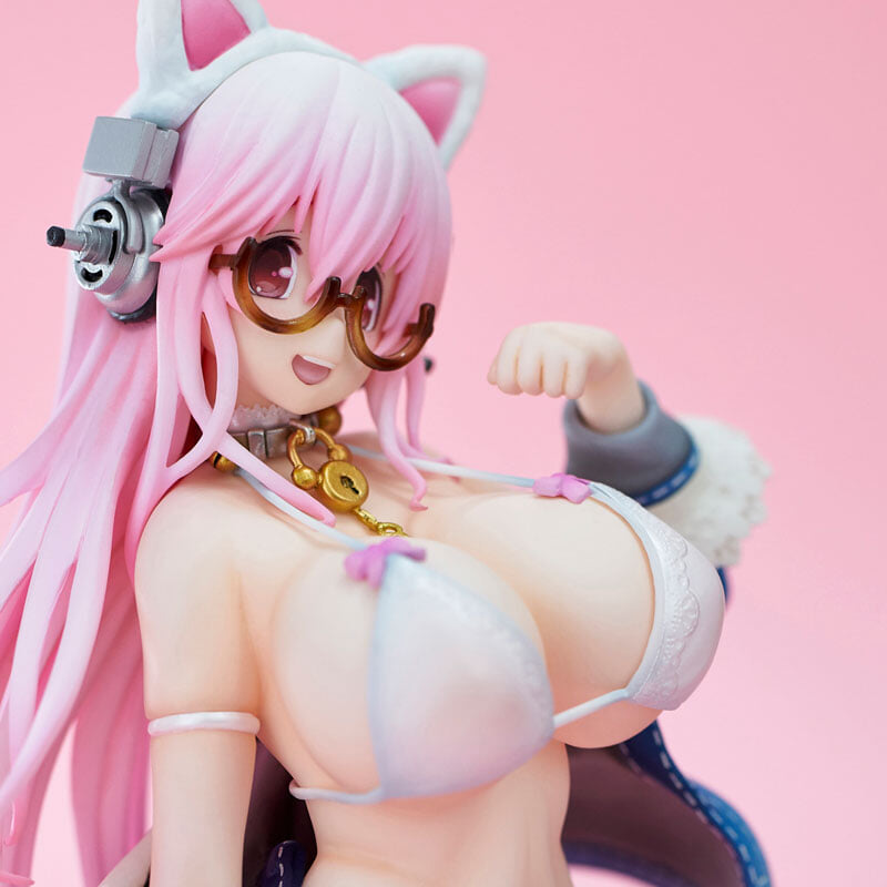 Union Creative《超級索尼子》White cat ver. 模型再販預訂,眼鏡可拆卸預計 2027 年發售