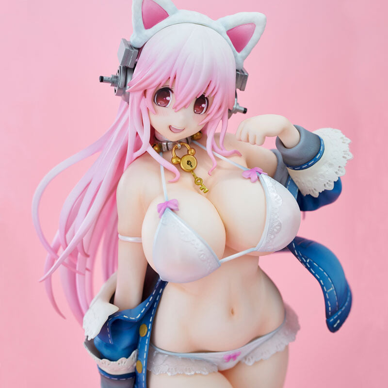 Union Creative《超級索尼子》White cat ver. 模型再販預訂,眼鏡可拆卸預計 2027 年發售