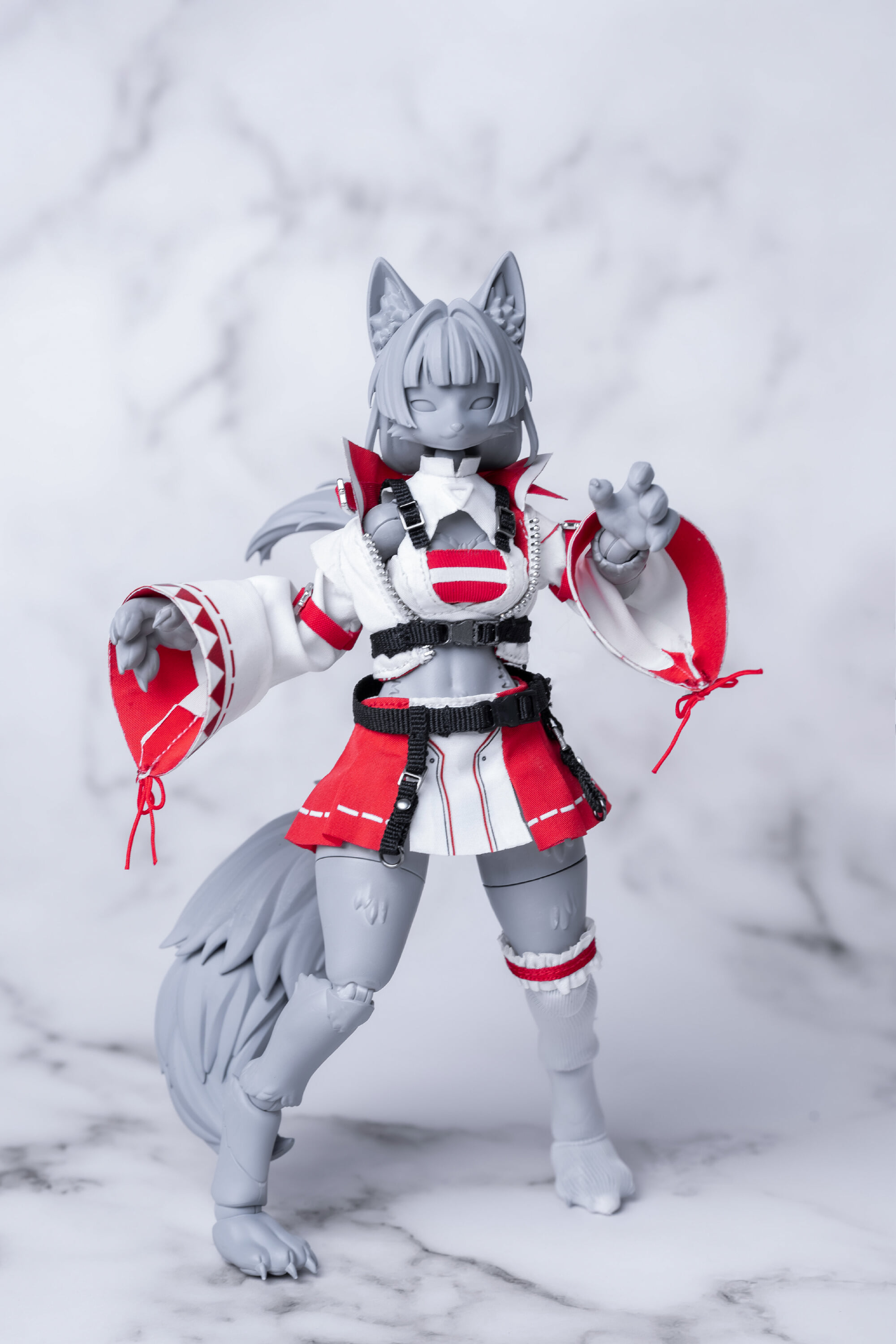 Aoshima 合作 HASUKI 發表《けもプラ》新作北海道赤狐 原型公開主打真實布製服裝