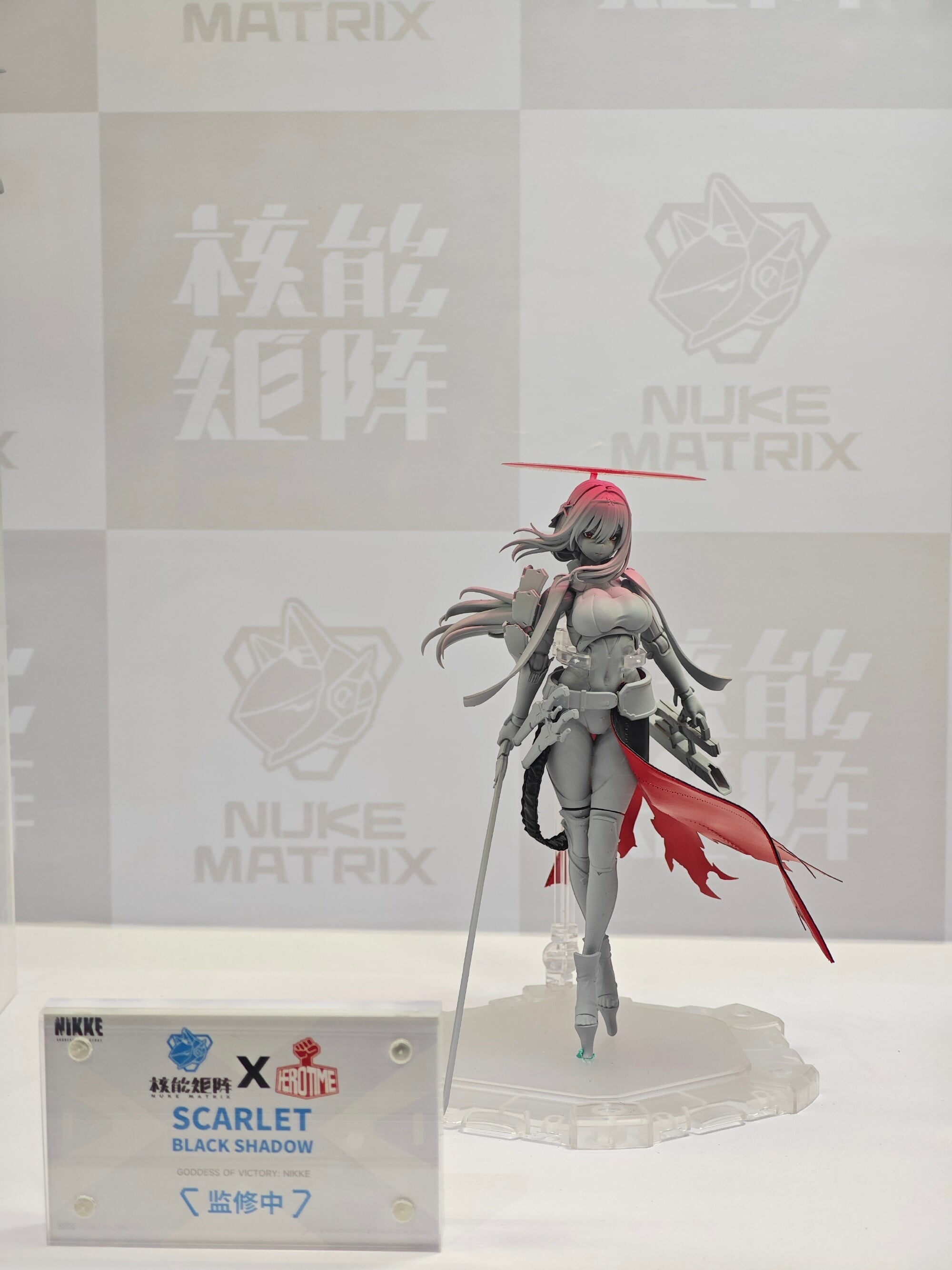 NUKE MATRIX 上海 WF 展出多款機娘新作 《CYBER FOREST》闇黑狼原型細節亮相