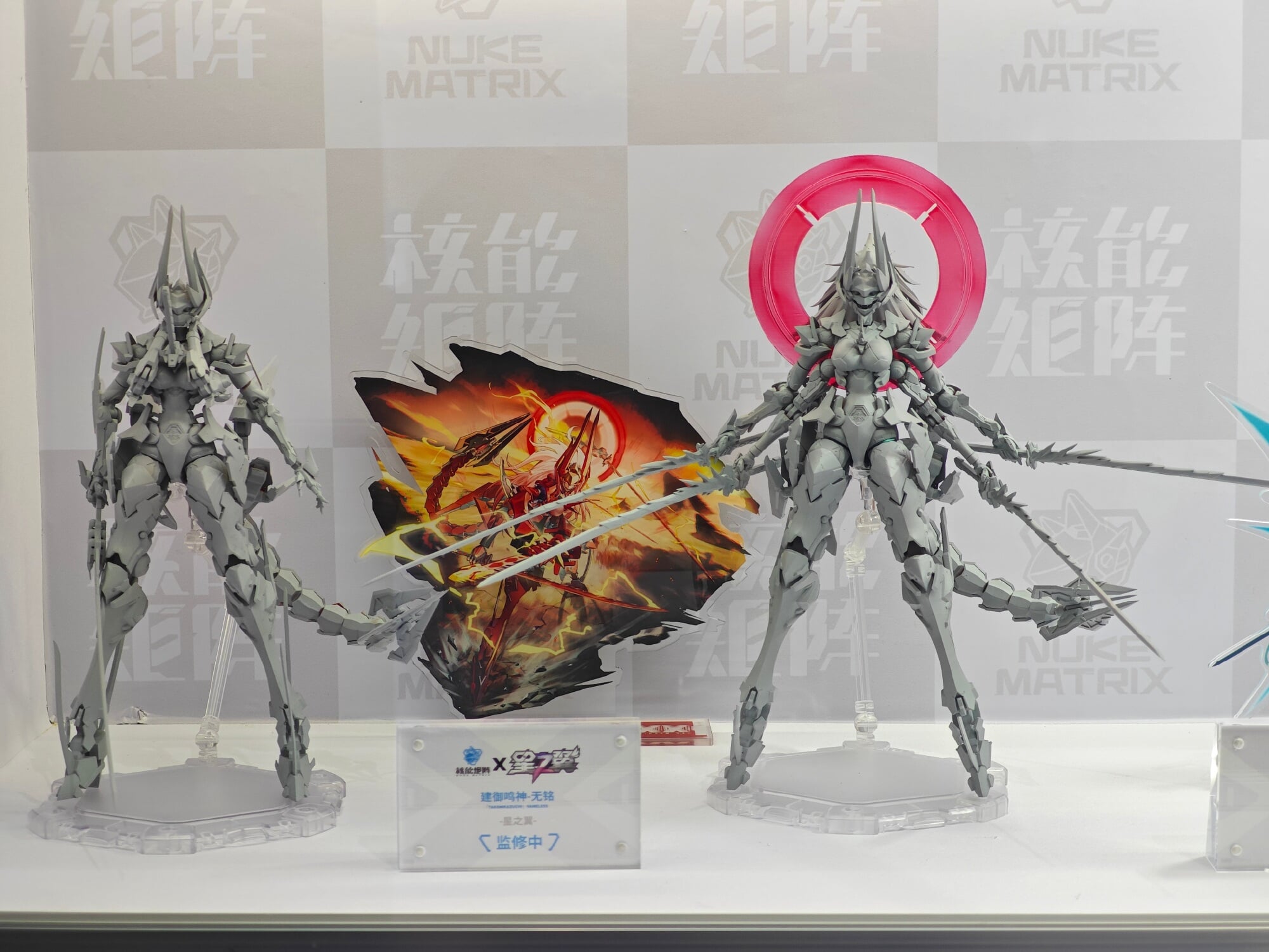 NUKE MATRIX 上海 WF 展出多款機娘新作 《CYBER FOREST》闇黑狼原型細節亮相