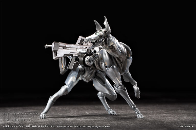 《PURE.ICE × 蟲》犬型生物兵器可動模型開放預約 每尊售價約 1441 元