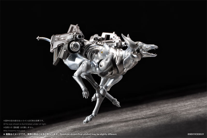 《PURE.ICE × 蟲》犬型生物兵器可動模型開放預約 每尊售價約 1441 元