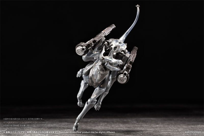 《PURE.ICE × 蟲》犬型生物兵器可動模型開放預約 每尊售價約 1441 元