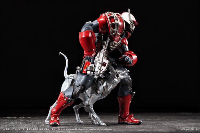 《PURE.ICE × 蟲》犬型生物兵器可動模型開放預約 每尊售價約 1441 元