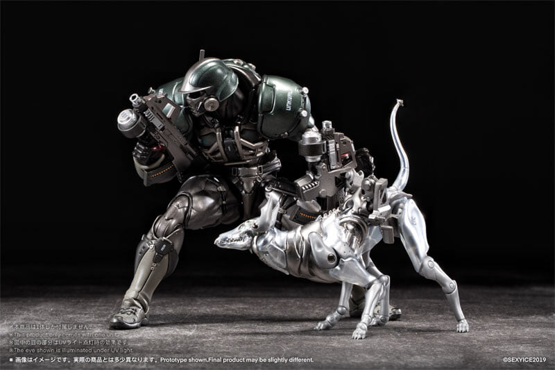 《PURE.ICE × 蟲》犬型生物兵器可動模型開放預約 每尊售價約 1441 元