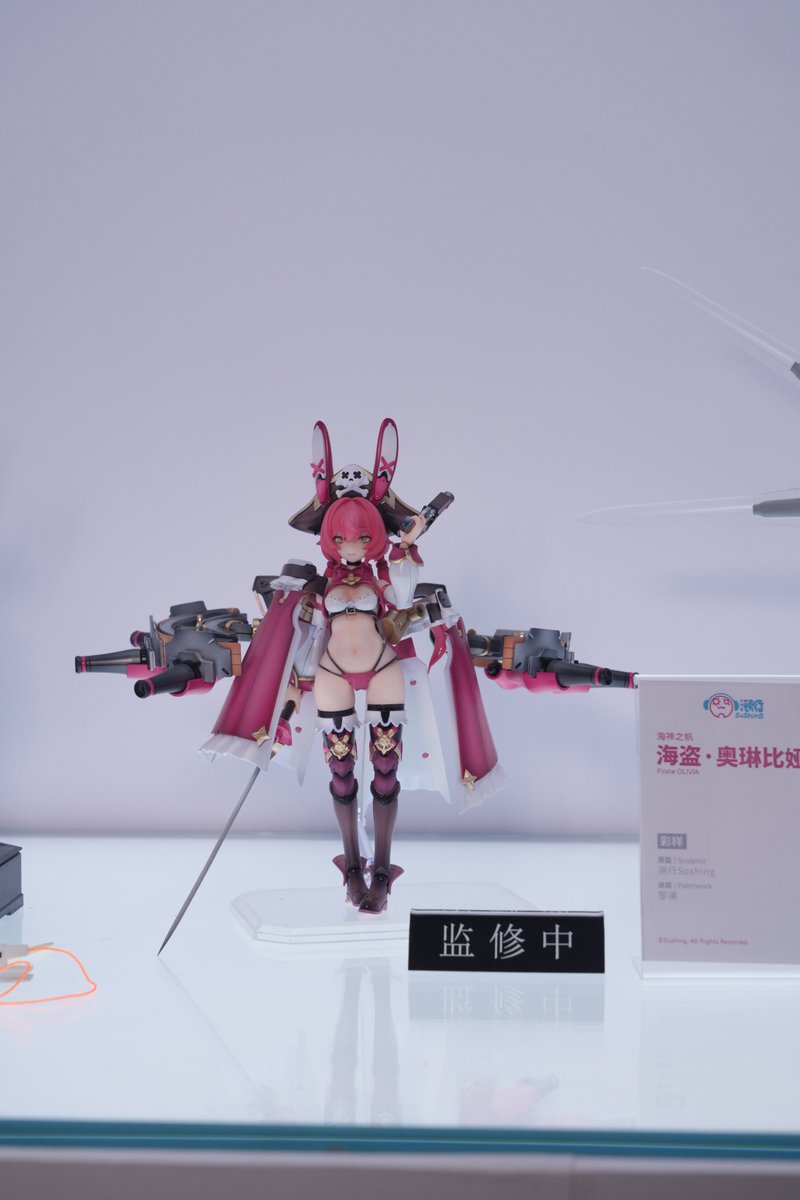 Sushing 參展上海 Wonfes 公開《棕色塵埃 2》羅安兔女郎與《少女前線 2》等多款 1/12 可動原型